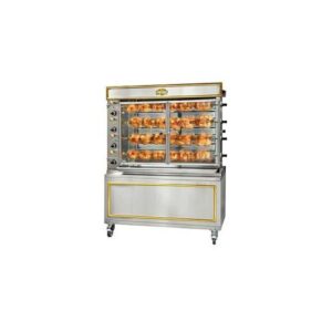 vitrage + structure inox rotissoire ITX Inotech