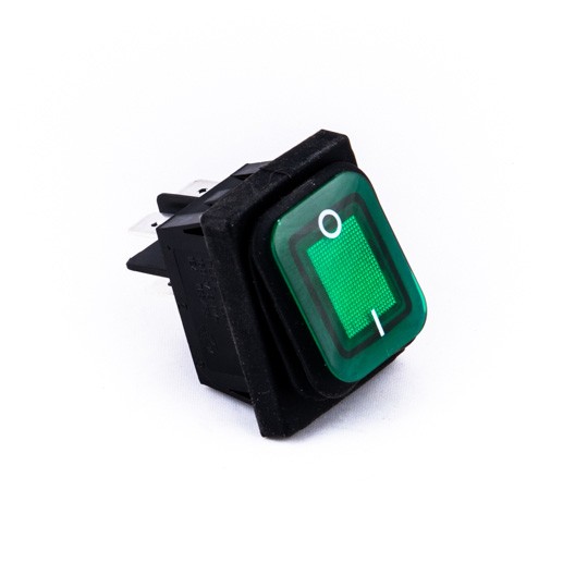 Interrupteur BiPolaire Rotisol vert