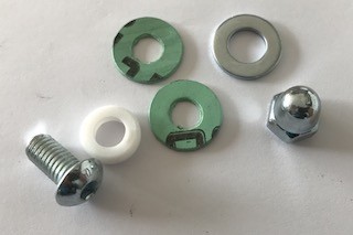 KIT Vis-rondelles-écrou pour vitre MCM EC (modèle compact)