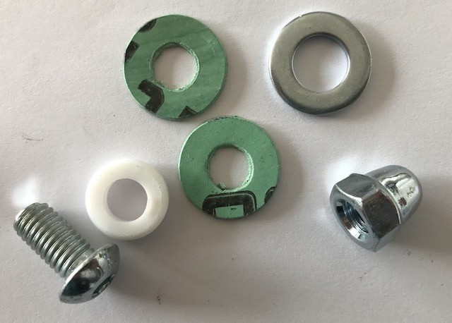 KIT Vis-rondelles-écrou pour vitre MCM EC (modèle compact)