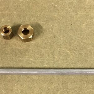 TUBE DE 8 AVEC ECROUS POUR MCM SERIE EG COMPACT