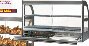 Vitre latérale DROITE vitrine MCM EX SM-C