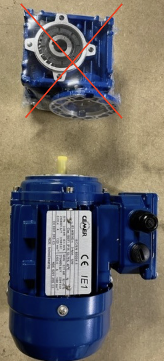 Moteur 220 volts rôtissoire MCM Multi Rotative (moteur seul, sans le réducteur) – Image 2