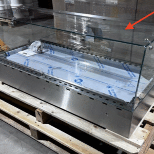 Glace Dessus Vitrine ITV02 - 1176 mm x 374 mm