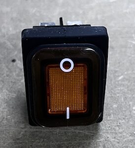 Interrupteur BiPolaire Rotisol orange