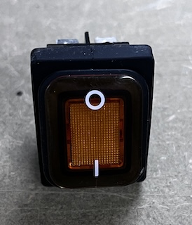 Interrupteur BiPolaire Rotisol orange